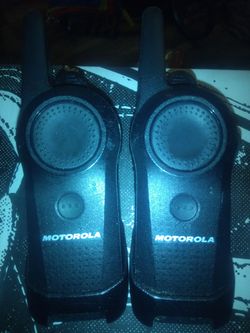 motorola walkie talkies