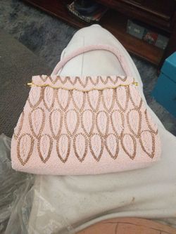 Vintage bead work purse