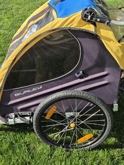 The Burley double bike trailer for kids