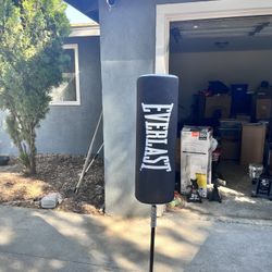 standing punching bag
