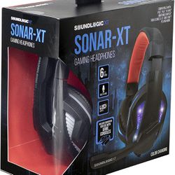 70 Pairs SOUNDLOGIC XT Sonar-XT Gaming Headphones with LED Lights & Built-in MIC