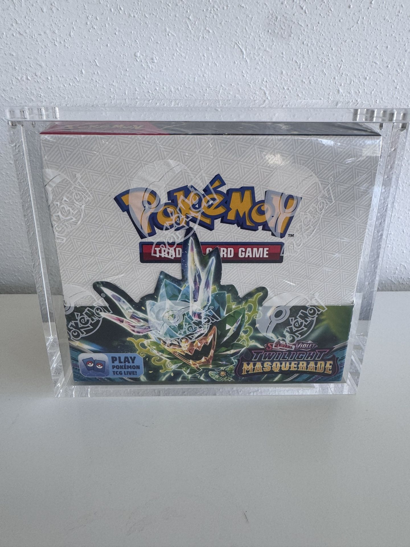 High Quality Pokemon Booster Box Acrylics