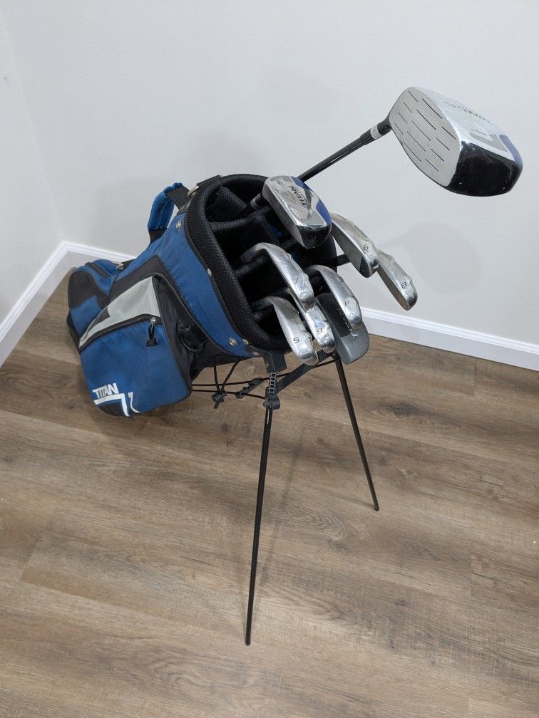 Men's Full Set Of Knight Golf Clubs