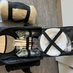 Unused Picnic Backpack for Adventures,Insulated Picnic Backpack for 2