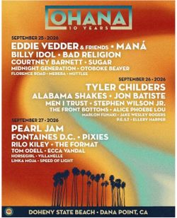 Ohana Festival 2026
