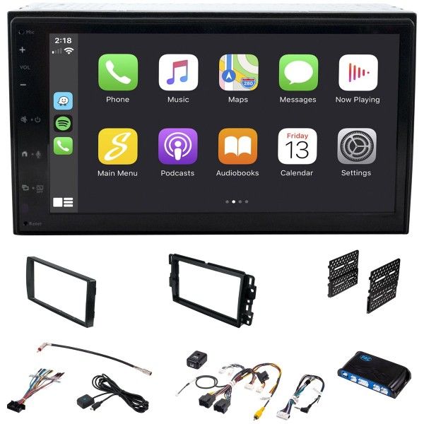 Grundig GX-3900 Double Din Radio (Touchscreen, Head Unit, Stereo, System, Music, Car Audio, Tv, Monitor, Android Auto, Apple Carplay, Bluetooth)