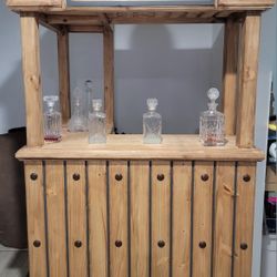 Rustic Cantina Bar - solid wood