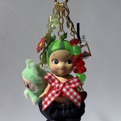 Sonny Angel Watermelon w/ Mini Lafufu Purse Charm