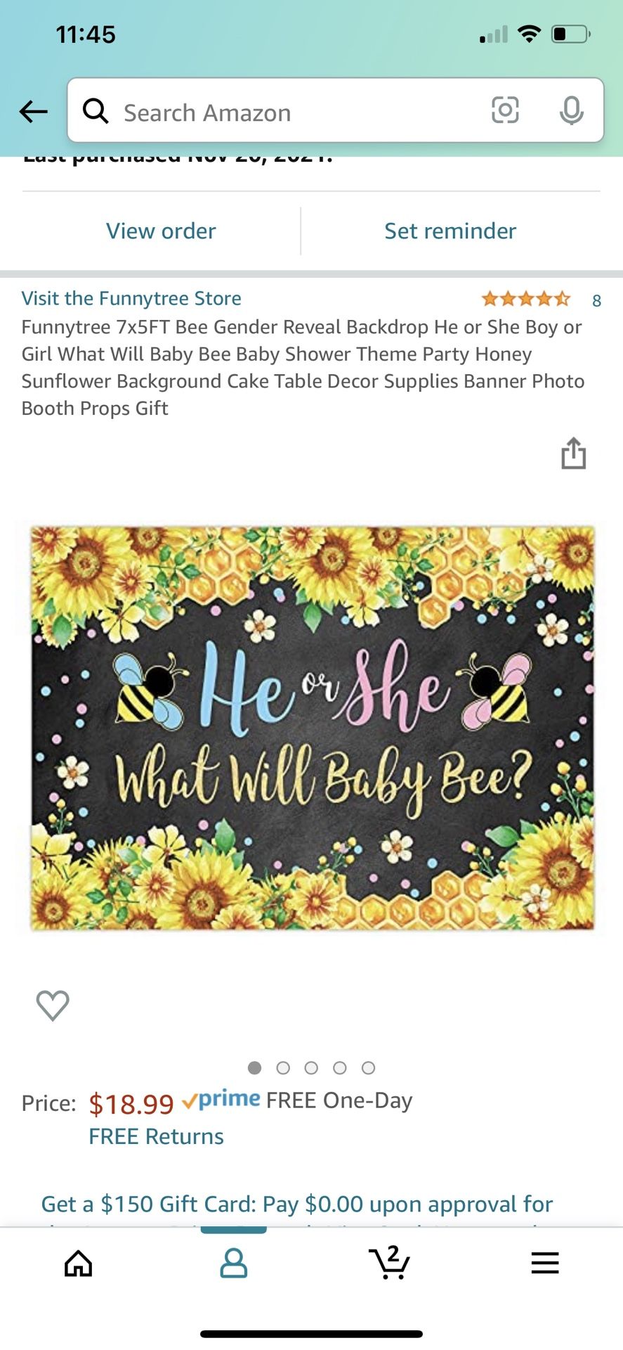 Gender reveal Decorations
