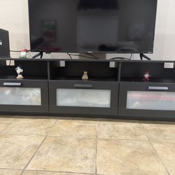 Black TV Stand