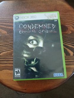 condemned for Xbox 360