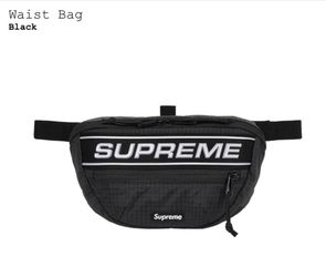 Supreme, Bags, Supreme Waist Bag Black Fw23