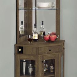 Corner Bar Cabinet