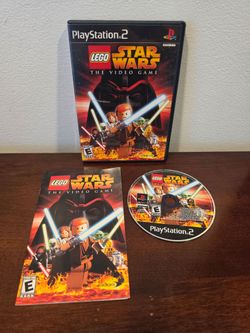 LEGO Star Wars: The Video Game PS2 Complete CIB Video Game