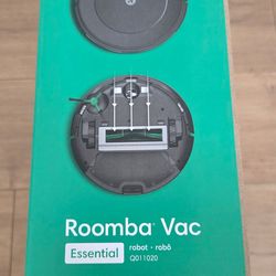 For Sale: 
IRobot Roomba Vac Essential Q011020 with all accessories. Can be connected to phone for app controls