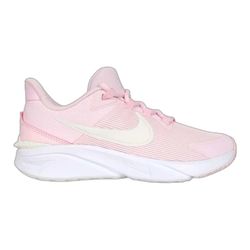 New Women's girls Nike light pink and white size 8.5 Women / 7 Youth running shoes new in box