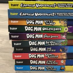 Dog Man Books (10 Books) 7each