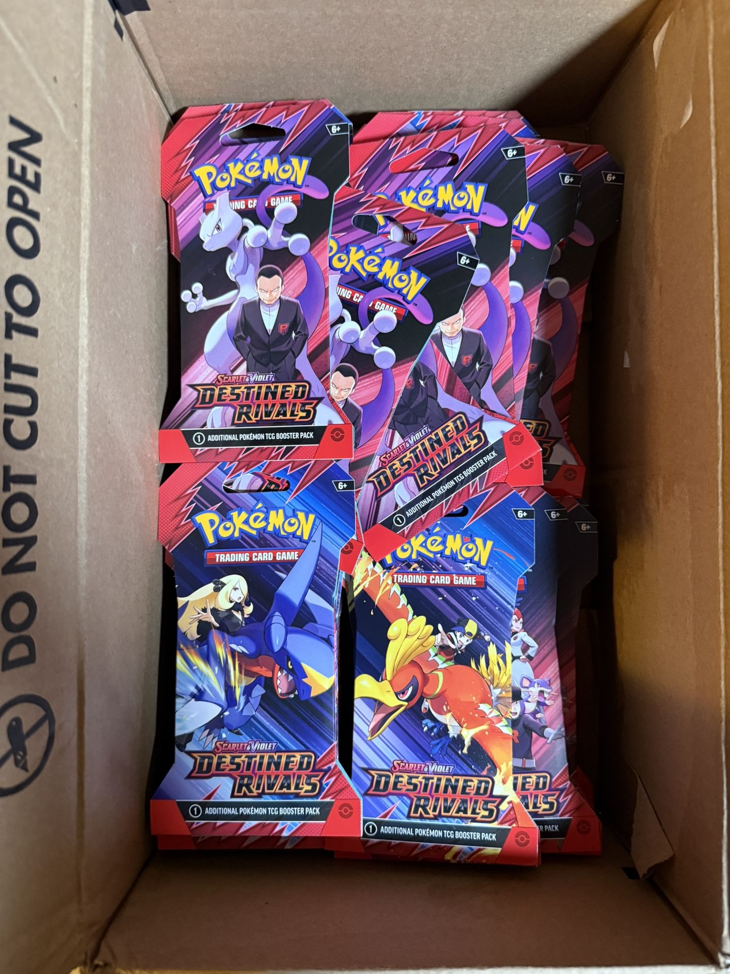 Destined Rivals Single Sleeved Packs. $10 Each. $35 (3)Pack Art Set. 72 Packs Total. No trades Just Cash.