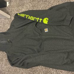 Carhartt Neon Green Hoodie