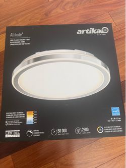 Artika Altitude LED flush mount light