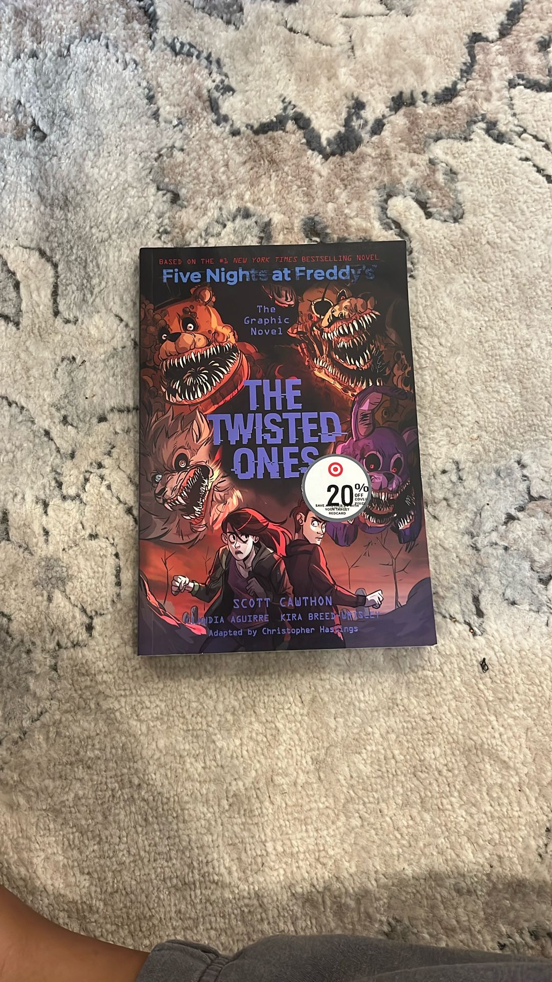Fnaf Book- The Twisted Ones Comic