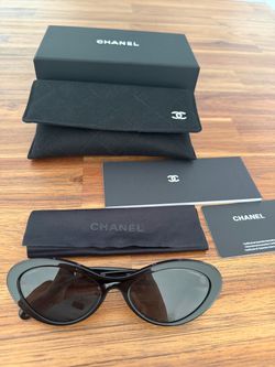 Chanel oval sunglasses
