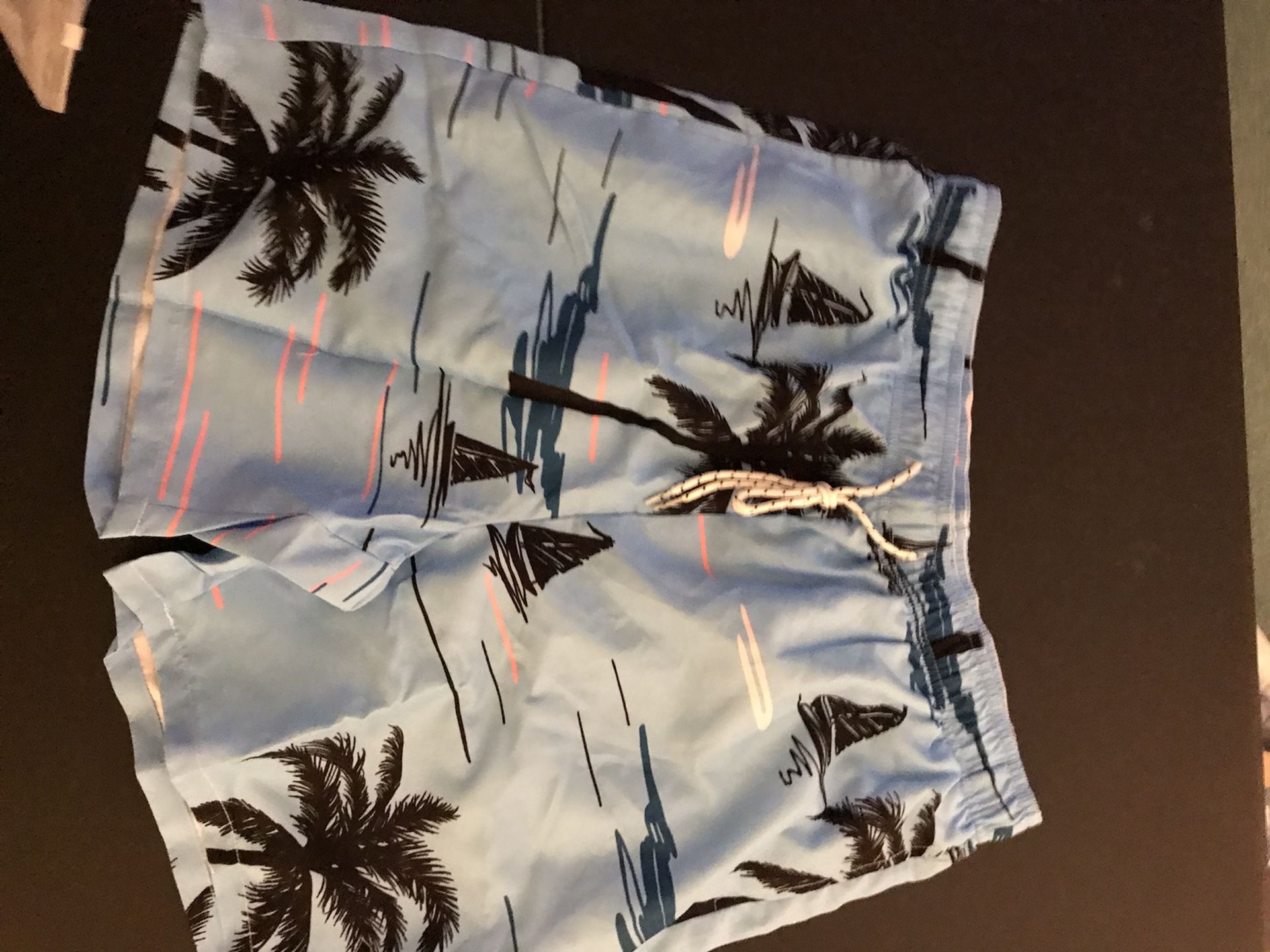 New Mens Swim Trunks Size Large