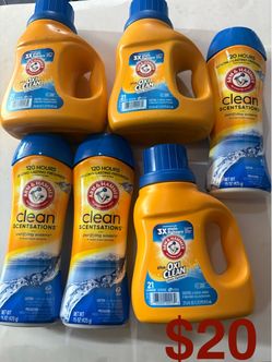 Arm & Hammer Laundry Bundle – Detergent & Scent Boosters