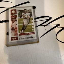 Tom Brady Football Card