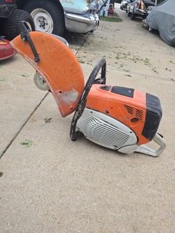 Stihl ts800 concrete saw