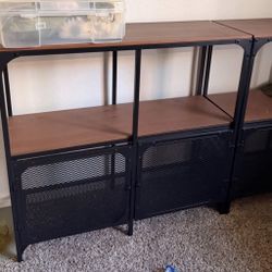 2 Shelf Units in new condition!