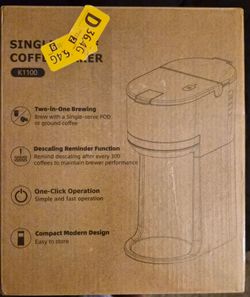 Single Serve Coffee Maker