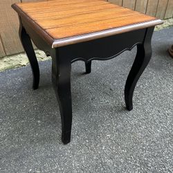 Wood End/ Side Table