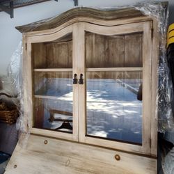 Custom wood Writing Desk And Drawers 