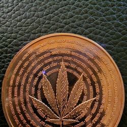 1 Oz .999 Pure Copper Collectible Coin