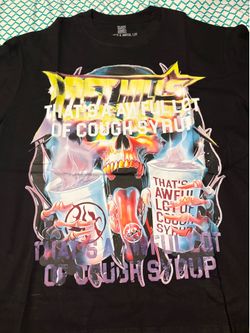 That’s an awful a lot of cough syrup tee