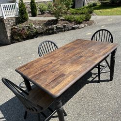 Dining Table And Chairs 