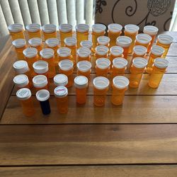 FREE Empty Pharmacy Bottles Various Sizes 