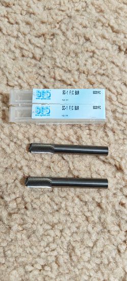 SGS SC-1 F/C BUR carbide burrs featuring a fine-cut (F/C)