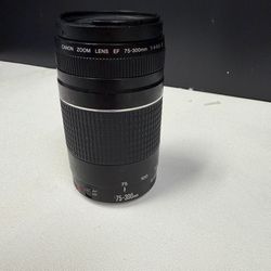 Canon 75-300mm lens