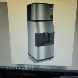 Manitowoc Ice Machine With Touch less Bin