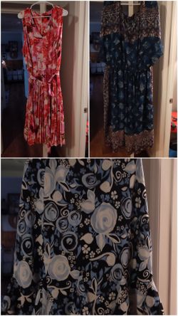 2 Dresses And One Skirt