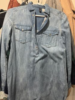 Denim H&M Dress. Size 2