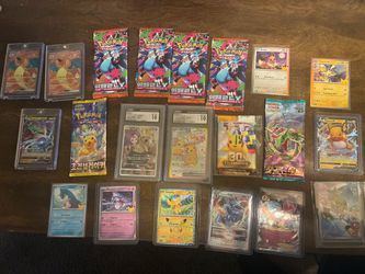 Pokemon Trading Card Game Collection - Cards and Booster Packs