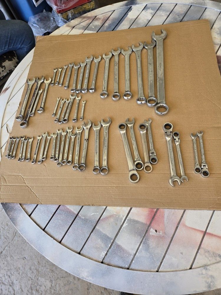 Pittsburgh Open Wrenches Metric And Standard