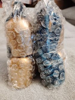 Otooling. 2 Piece Brass Door Knob Wreaths.