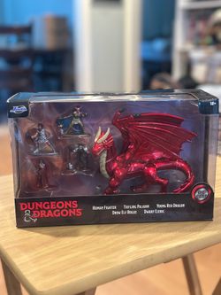 Dungeons & Dragons Jada Die Cast 5 Pack Young Red Dragon