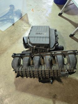 2008 bmw intake box and manifold