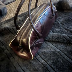 Prada Vintage Leather Bowling Bag