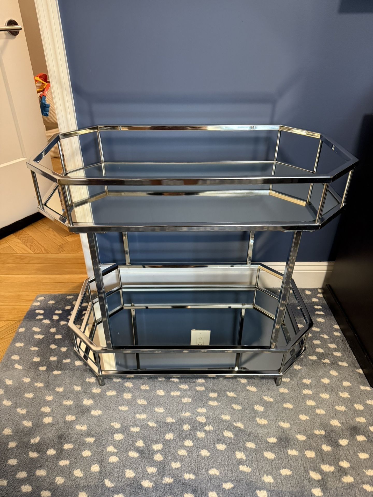 Mirrored Bar Cart